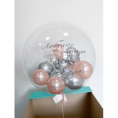 Шар Bubble 60 см № 11
