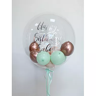 Шар Bubble 80 см № 13